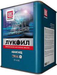 Купить моторное масло Lukoil Масло Лукойл Авангард 15W40, 18л, в интернет-магазине в Апатитах