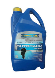 Купить моторное масло Ravenol для 2Т лод.моторов Outboard 2T Mineral ( 5л) new, в интернет-магазине в Апатитах