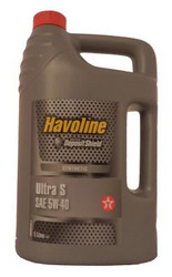 Купить моторное масло Texaco Havoline Ultra S 5W-40, в интернет-магазине в Апатитах