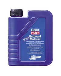 Купить моторное масло Liqui moly для подвесных судовых двигателей Outboard Motoroil, в интернет-магазине в Апатитах