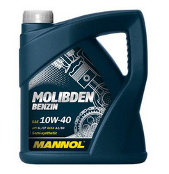 Купить моторное масло Mannol MOS Benzin 10w/40, в интернет-магазине в Апатитах