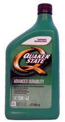 Купить моторное масло Quaker state Advanced Durability Motor Oil SAE 10W-40, в интернет-магазине в Апатитах