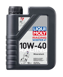 Купить моторное масло Liqui moly для скутеров Racing Scooter 4T SAE 10W-40, в интернет-магазине в Апатитах