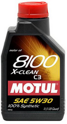 Купить моторное масло Motul 8100 X-Clean C3, в интернет-магазине в Апатитах
