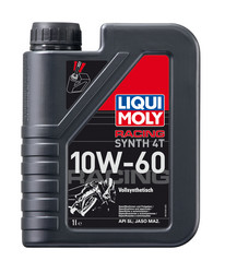 Купить моторное масло Liqui moly для 4-тактных Мотоциклов Racing Synth 4T SAE 10W-60, в интернет-магазине в Апатитах