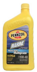 Купить моторное масло Pennzoil Marine Heavy Duty Multigrade 4-Cycle SAE 15W-40, в интернет-магазине в Апатитах
