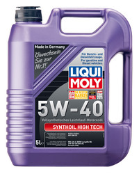 Купить моторное масло Liqui moly Synthoil High Tech SAE 5W-40, в интернет-магазине в Апатитах