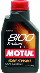 Купить моторное масло Motul 8100 Х-Clean, в интернет-магазине в Апатитах