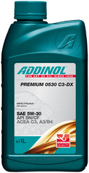 Купить моторное масло Addinol Premium 0530 C3-DX 5W-30, 1л,  в интернет-магазине в Апатитах