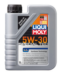 Купить моторное масло Liqui moly Leichtlauf Special Tec LL SAE 5W-30, в интернет-магазине в Апатитах