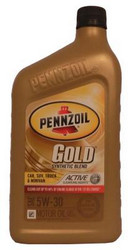 Купить моторное масло Pennzoil Gold SAE Synthetic Blend Motor Oil 5W-30, в интернет-магазине в Апатитах