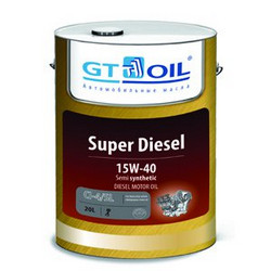 Купить моторное масло Gt oil Super Diesel, 20л, в интернет-магазине в Апатитах