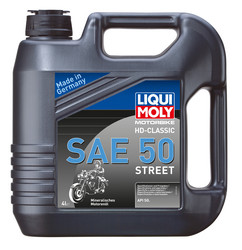 Купить моторное масло Liqui moly для 4-тактных Мотоциклов Racing HD-Classic SAE 50, в интернет-магазине в Апатитах