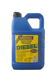 Купить моторное масло Ravenol Formel Diesel Super 10W-30, 5л, в интернет-магазине в Апатитах