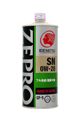 Купить моторное масло Idemitsu Zepro Ecomedalist Sn/Gf-5 0W-20 1л, в интернет-магазине в Апатитах