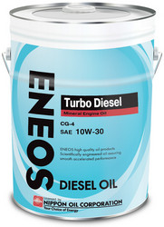 Купить моторное масло Eneos Turbo Diesel CG-4 10W-30, 20л, в интернет-магазине в Апатитах