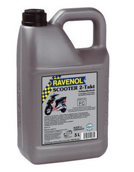 Купить моторное масло Ravenol Scooter 2-TaktOEL Teilsynthetisch, 5л, в интернет-магазине в Апатитах