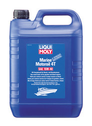 Купить моторное масло Liqui moly для лодок Marine Motoroil 4T SAE 15W-40, в интернет-магазине в Апатитах