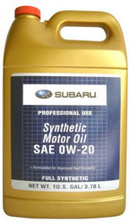 Купить моторное масло Subaru Synthetic Oil 0W-20, в интернет-магазине в Апатитах