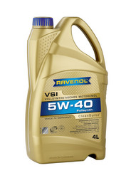 Купить моторное масло Ravenol VSI SAE 5W-40 ( 4л) new, в интернет-магазине в Апатитах