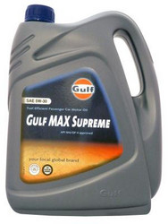 Купить моторное масло Gulf MAX Supreme 5W-30, в интернет-магазине в Апатитах