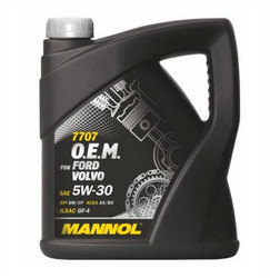 Купить моторное масло Mannol O.E.M. for Ford Volvo 5W-30, в интернет-магазине в Апатитах