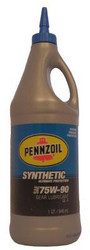    Pennzoil  Synthetic 75W-90 (GL-4),   -  