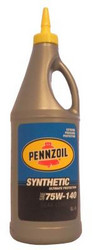    Pennzoil  Synthetic 75W-140 (GL-5),   -  